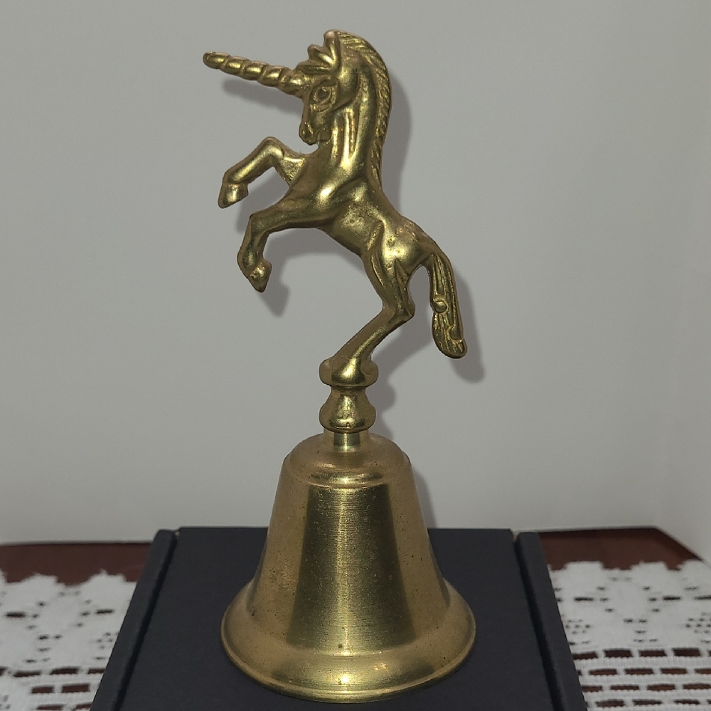Brass Unicorn Bell